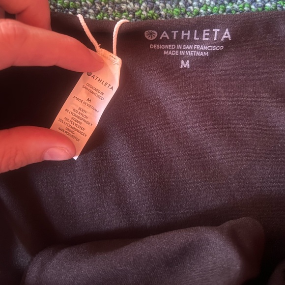 Athleta Two Piece Black and White Bikini - Picture 2 of 7